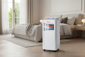 Instalación correcta de un aire acondicionado portátil con salida de aire