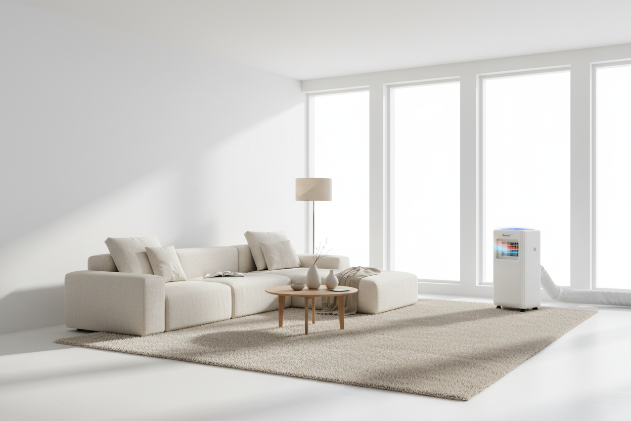 Aire acondicionado portátil WiFi para climatizar el hogar de forma eficiente