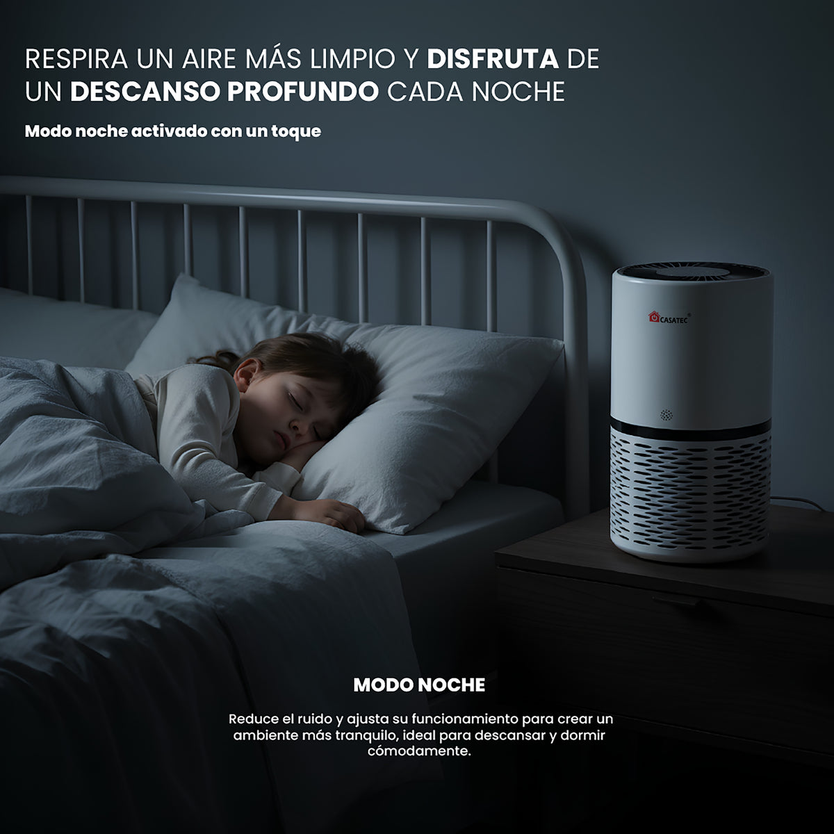 Purificador de Aire Atmos 360 Pro HEPA 13 + Wifi