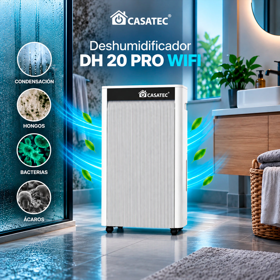 Deshumidificador DH 20 Pro Wifi
