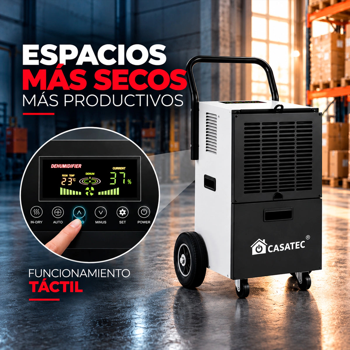 Deshumidificador Industrial JHK 70L