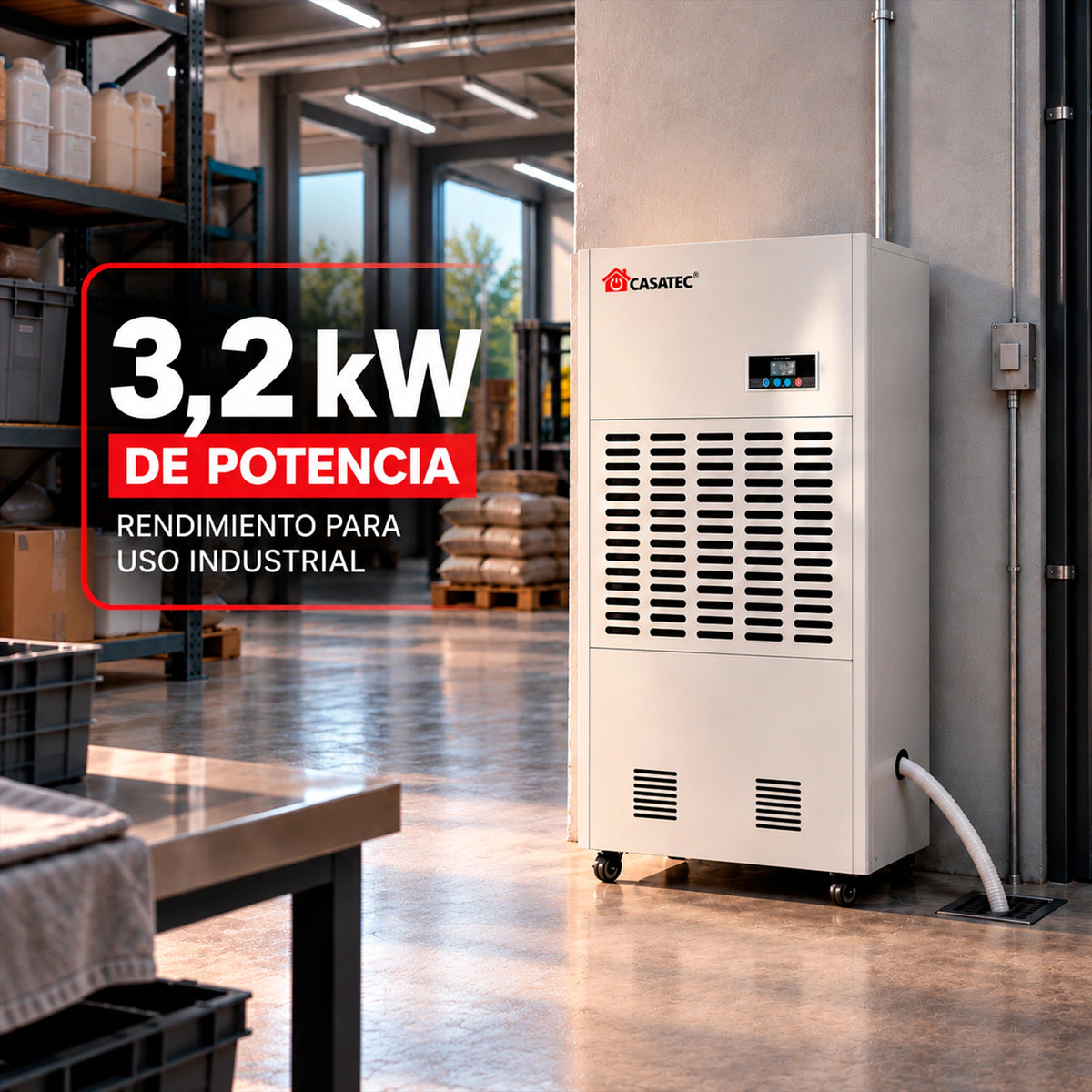 Deshumidificador Industrial RTF SERIES 165L