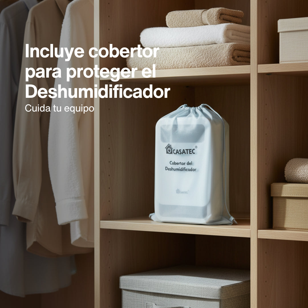 Deshumidificador Inteligente Casatec SmartDry Pro WiFi con Ionizador 3.8 Litros