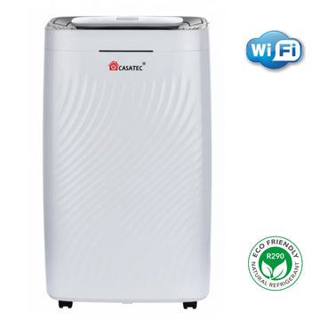 Deshumidificador Doméstico 20L con Ionizador y función secado de ropa