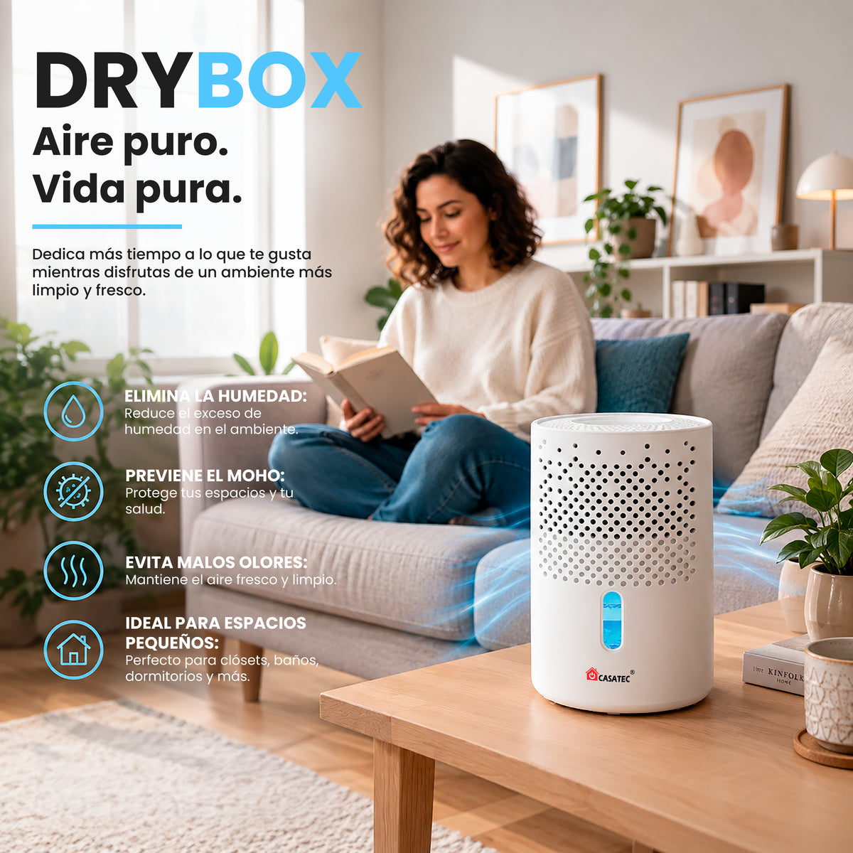 Deshumidificador Drybox Sin Electricidad