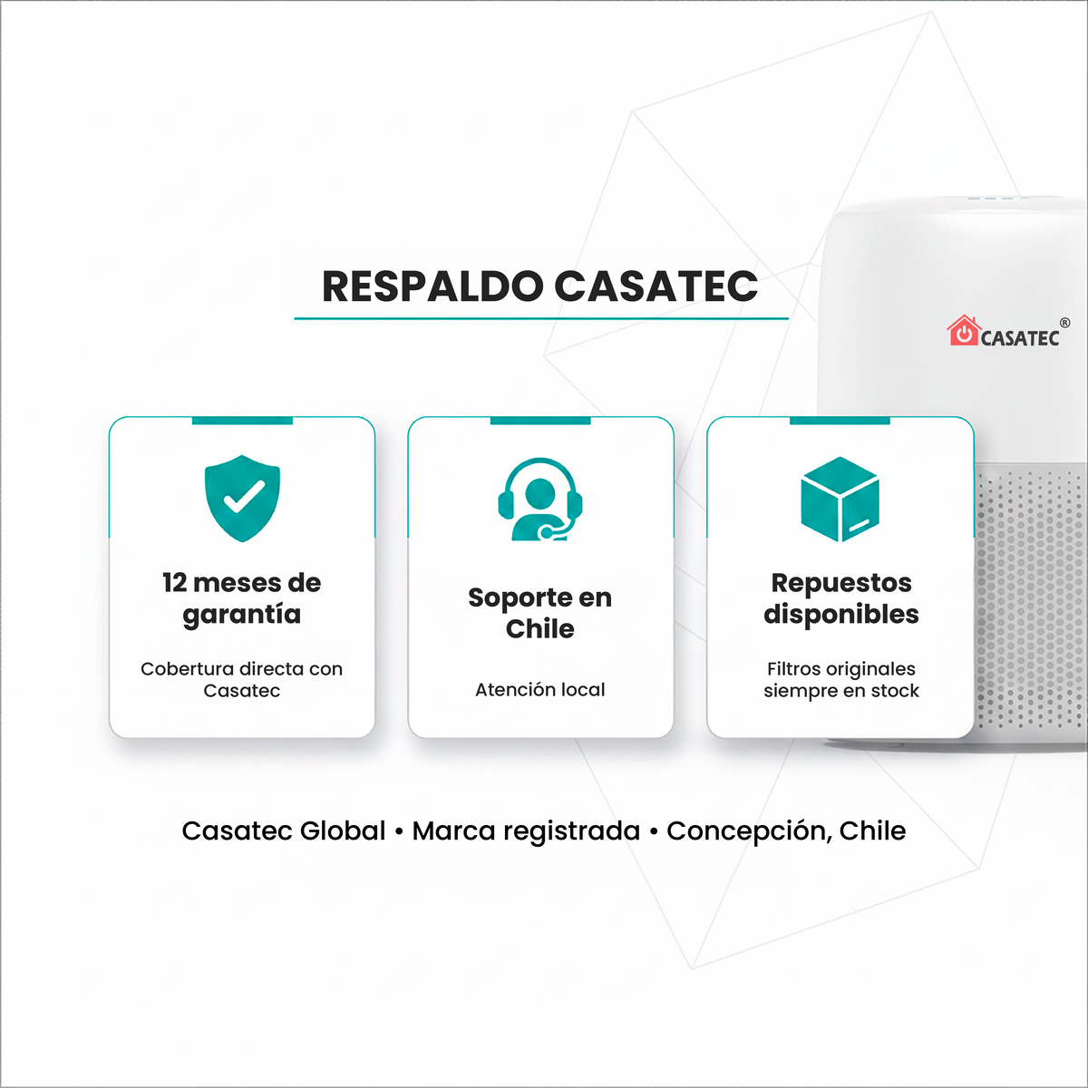 Purificador de Aire Nova 100 Hepa 13
