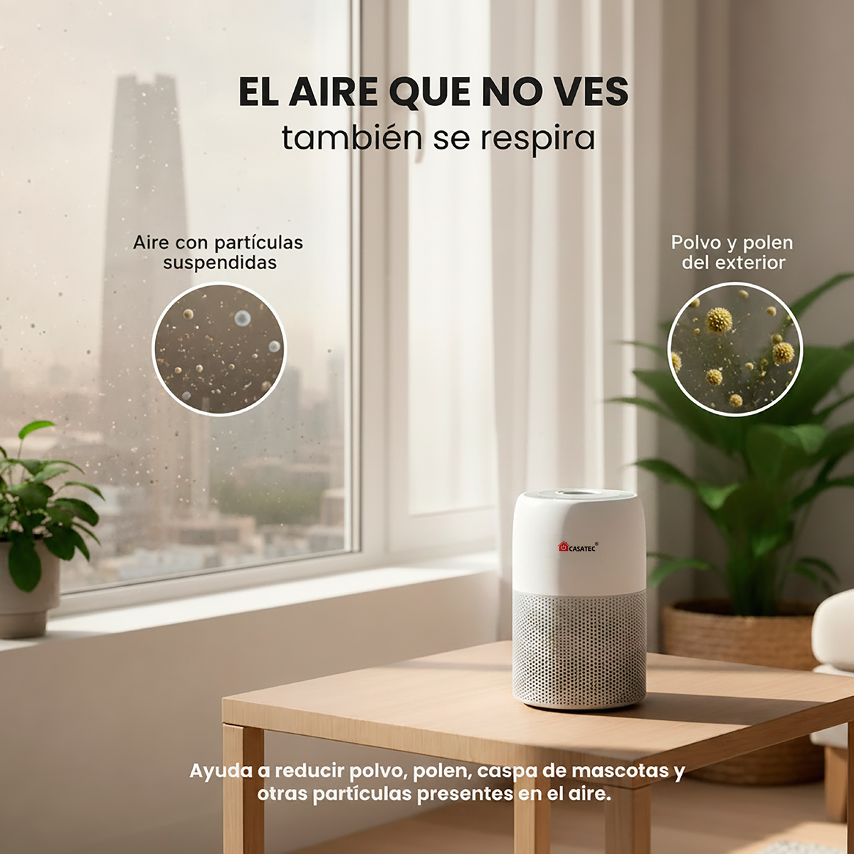 Purificador de Aire Nova 100 Hepa 13