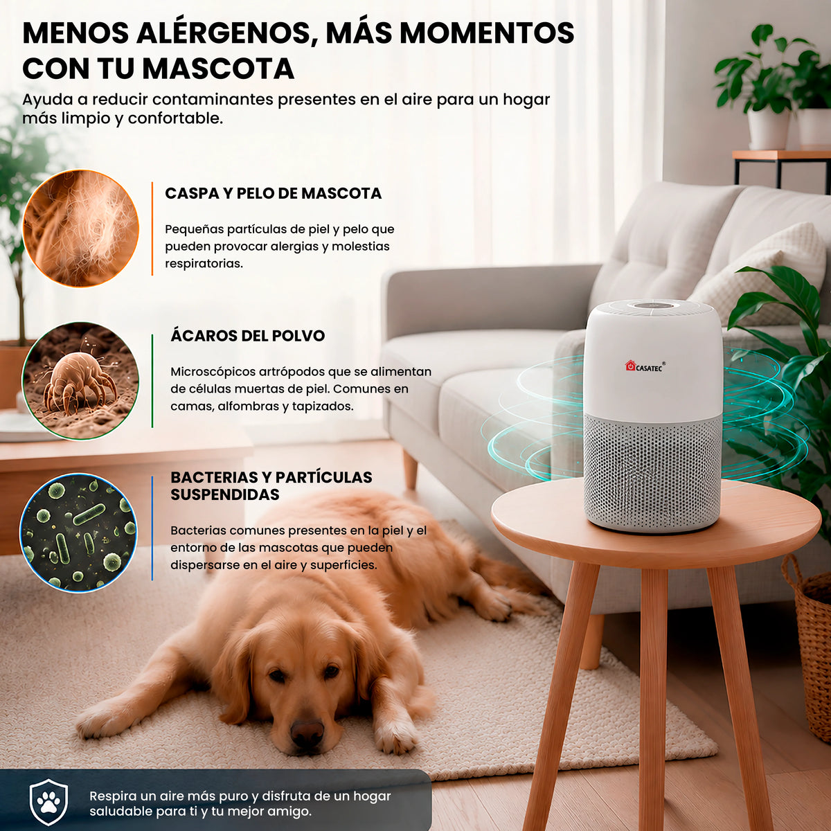 Purificador de Aire Nova 100 Hepa 13