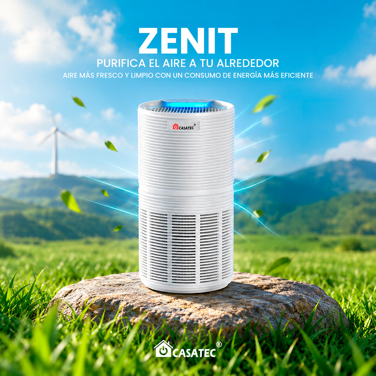 Purificador de Aire Zenit 250 HEPA 13 + Wifi