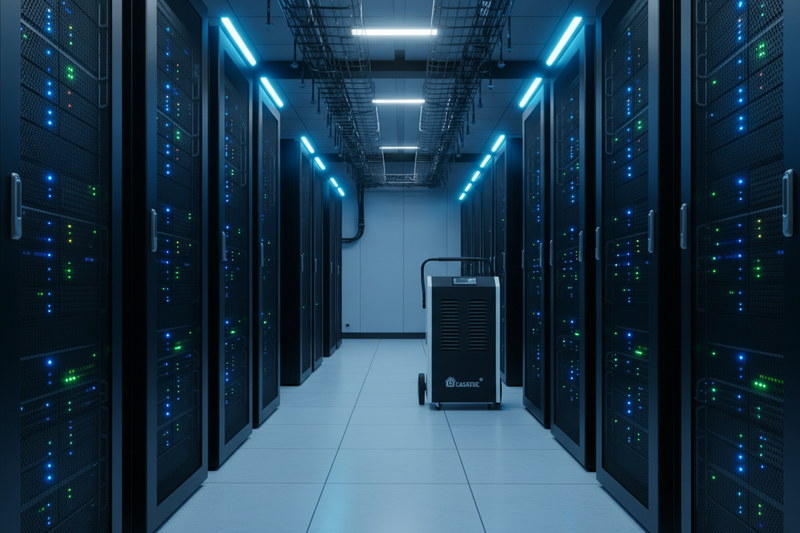 Deshumidificador en centro de datos - horizontal