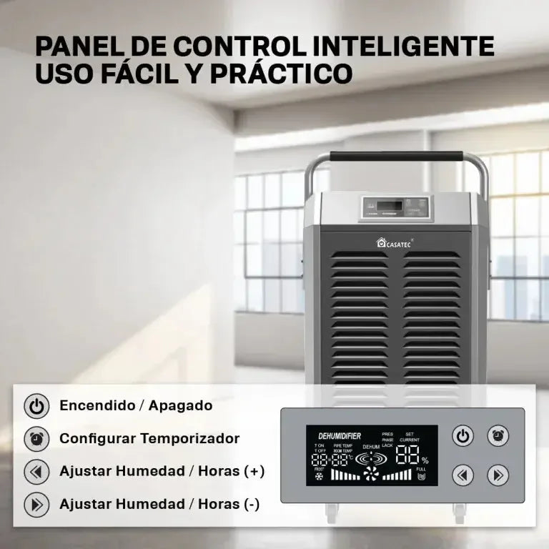 Deshumidificador Industrial Casatec JHK-138 | 138 Litros para 200 m² Casatec Global, envíos internacionales.