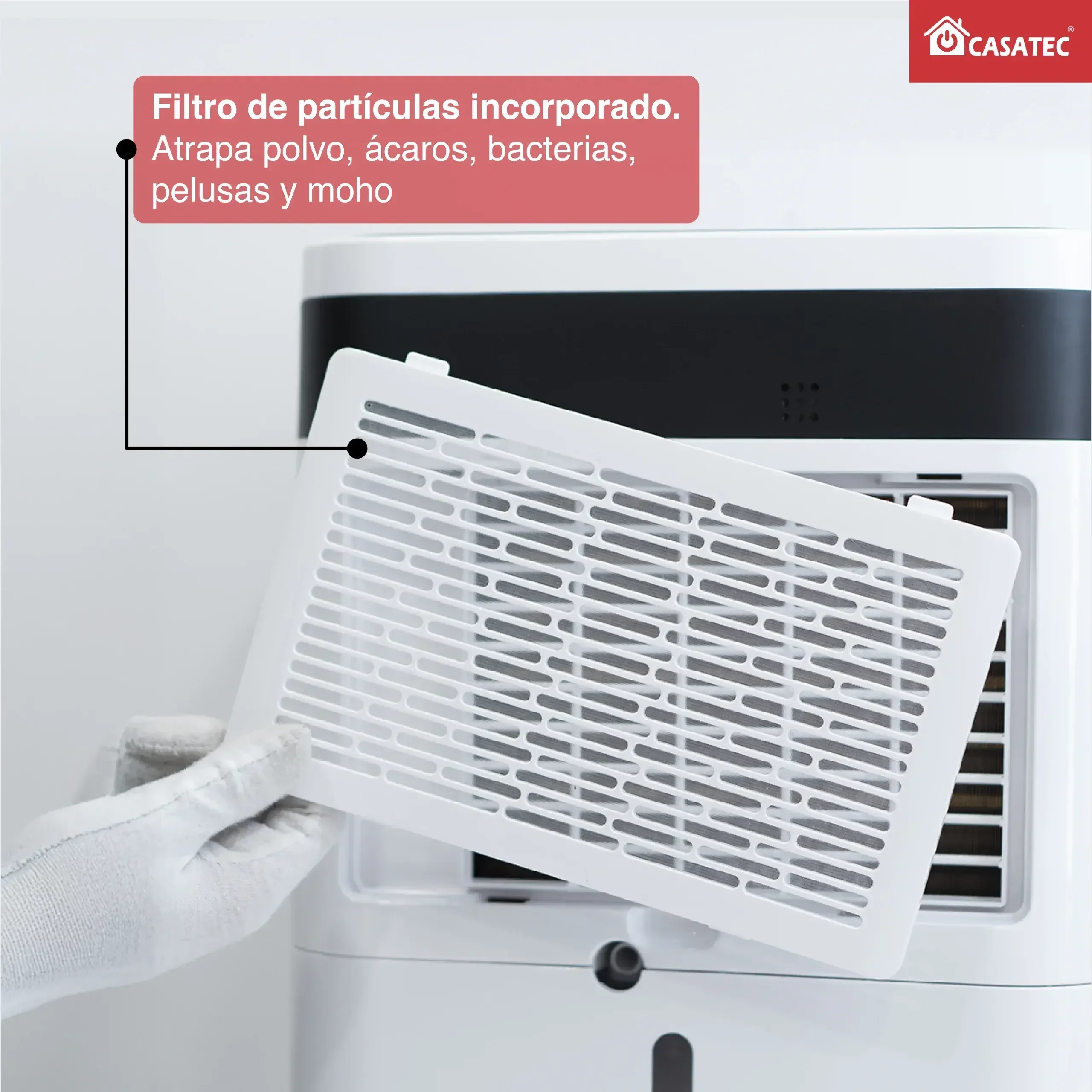 Deshumidificador Inteligente Casatec GTD-250 Plus | 12 Litros/Día, WiFi y Ionizador Casatec Global, envíos internacionales.