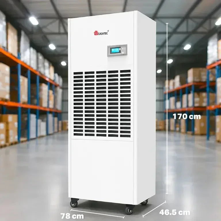 Deshumidificador Industrial  RTF-240 | Cobertura hasta 350 m² Casatec Global, envíos internacionales.