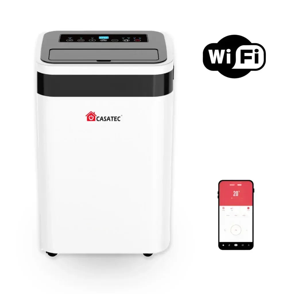 Deshumidificador Inteligente Casatec GTD-250 Plus | 12 Litros/Día, WiFi y Ionizador Casatec Global, envíos internacionales.