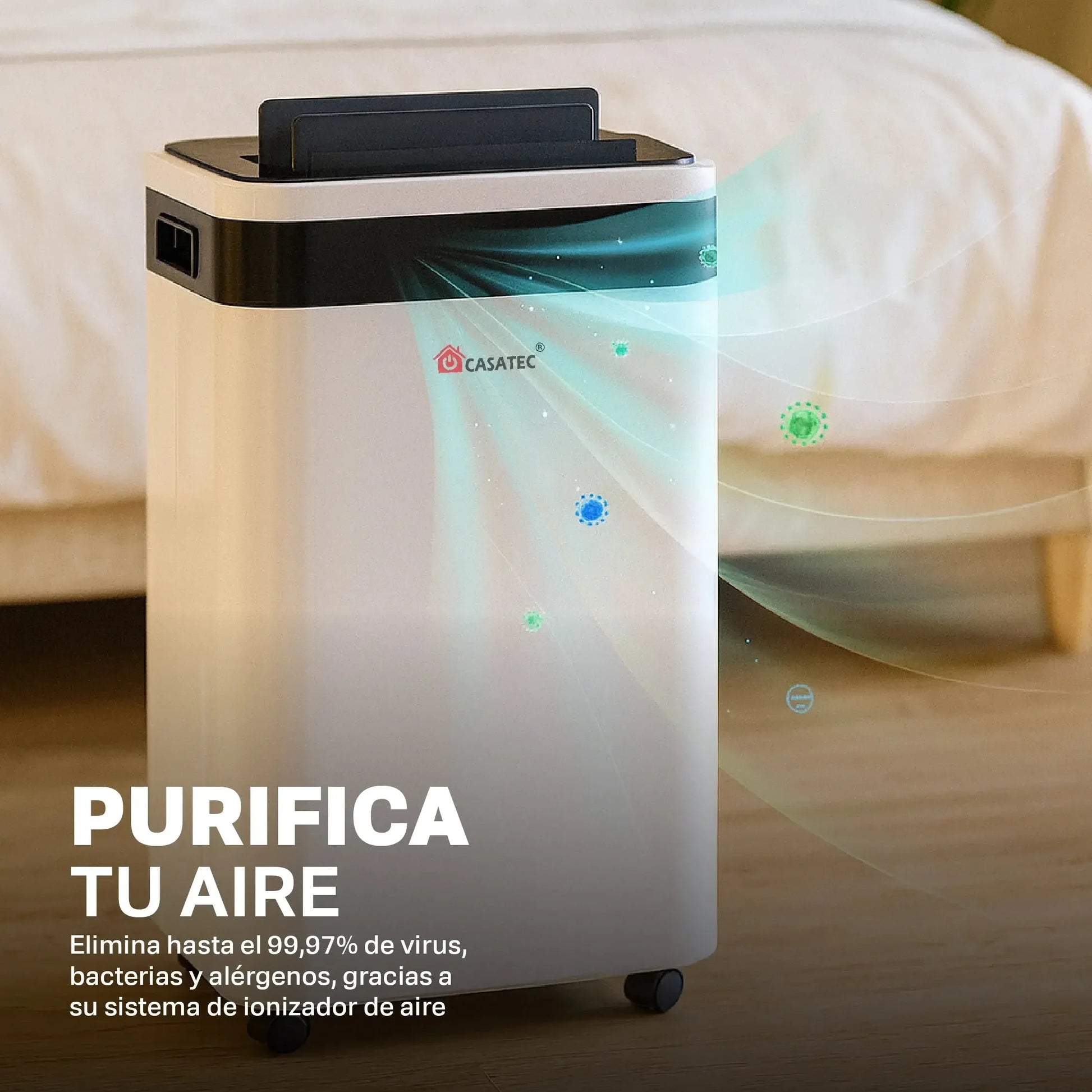 Pack Familiar Casatec GTD-250 Plus WiFi (3 Unidades) | Deshumidificador con Ionizador Inteligente Casatec Global, envíos internacionales.