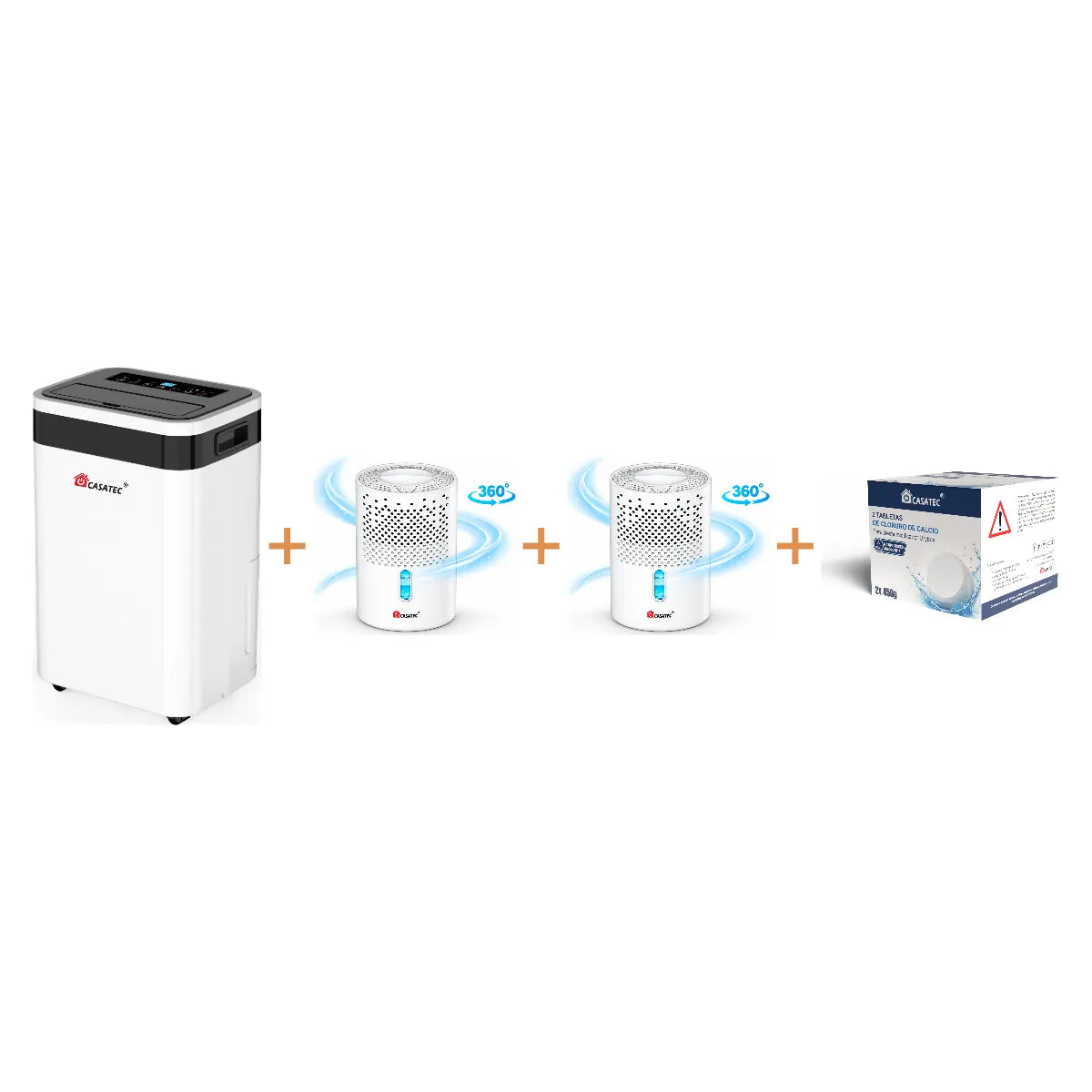 Kit Hogar Seco: GTD-250 Plus WiFi + 2 Drybox + Tabletas | Casatec