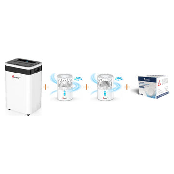Kit Hogar Seco: GTD-250 Plus WiFi + 2 Drybox + Tabletas | Casatec