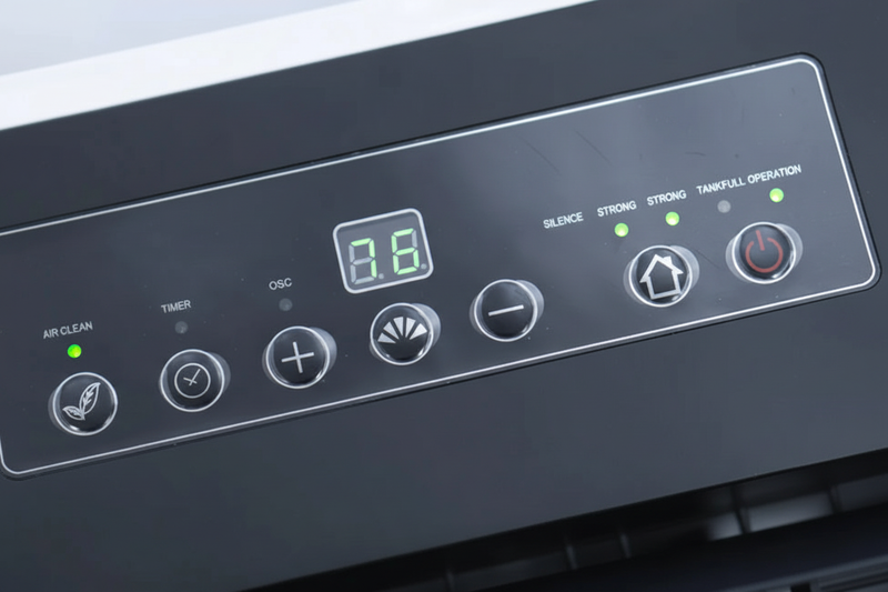 Panel de control horizontal